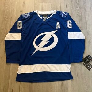 Nikita Kucherov Tampa Bay Lightning Hockey Jersey NWT